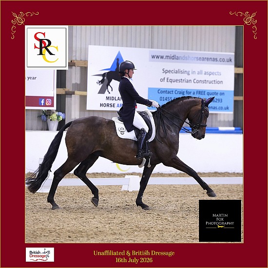 Unaffiliated and British Dressage - 16th July 2026 - Solihull Riding Club